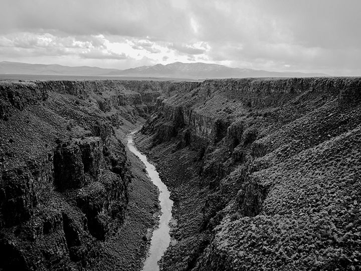 Achromic Obsidian, Artwork by Andrea Cox, Rio Grande #2